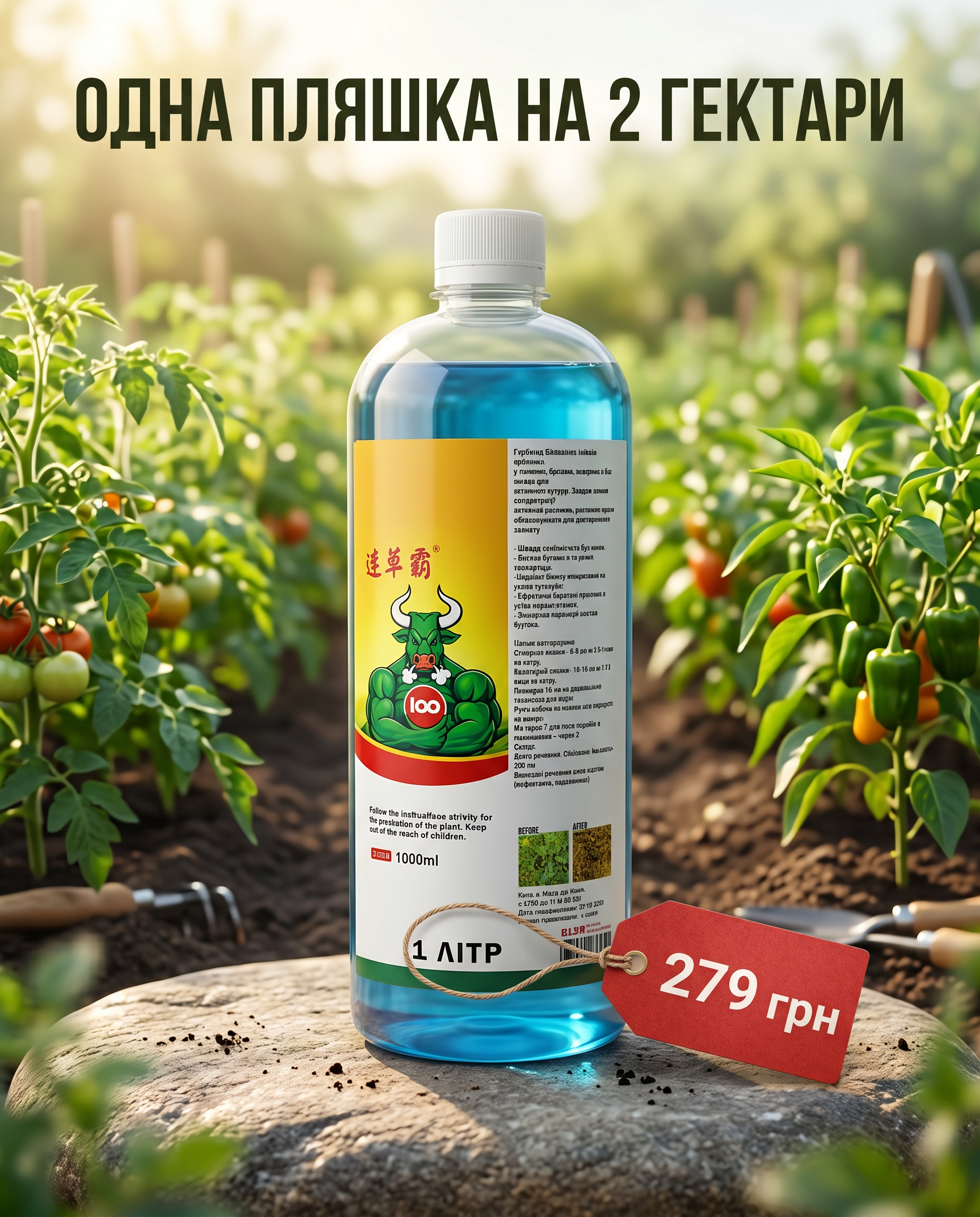 ЕКО-РІШЕННЯ для чистої землі УСУНЬТЕ БУР'ЯНИ ЕФЕКТИВНО!